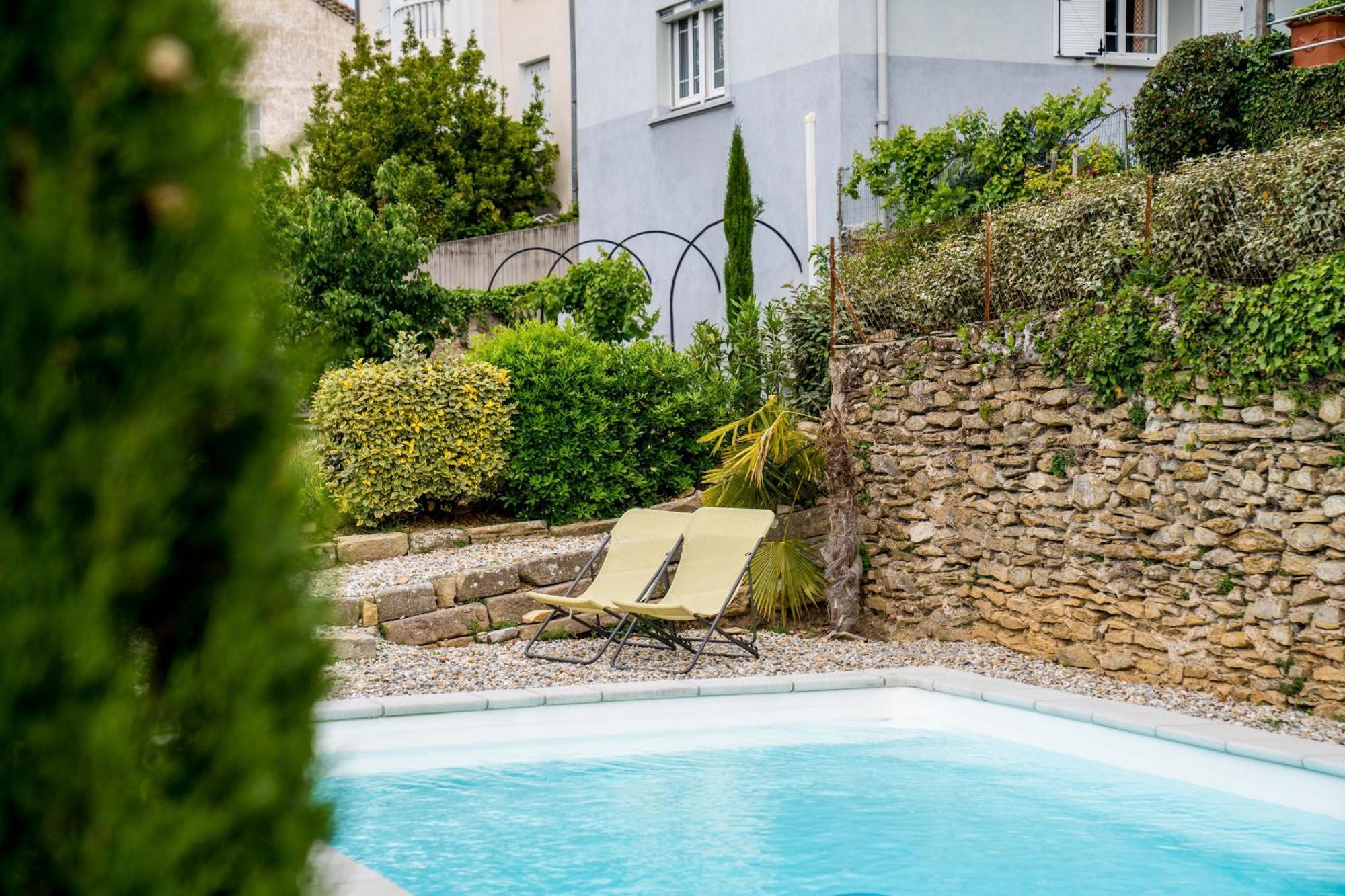 La Maison Jaffran, Suite En Ville Privas Buitenkant foto